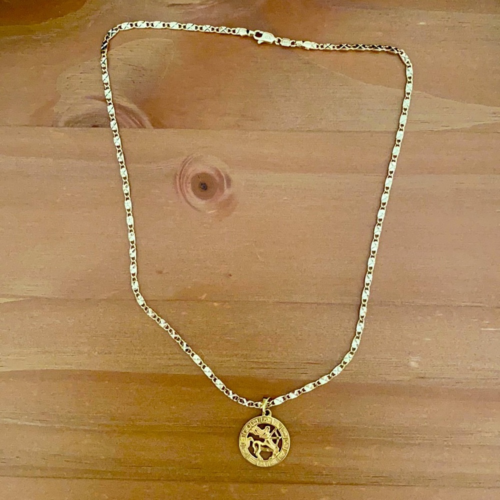 Zodiac sign necklace - Virgo